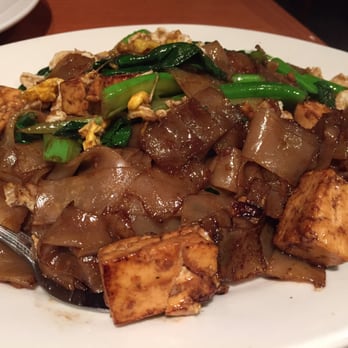 Thai Cafe - Pad see eew with tofu! Yummy!! - Thai Near Me - Irvine, California Thai Cafe - Pad see eew with tofu! Yummy!! - Thai Near Me - Irvine, California