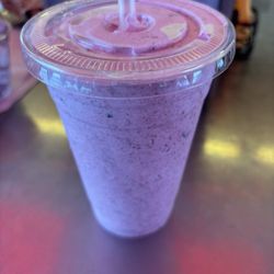 Sofia's Supreme - Blueberry milkshake.