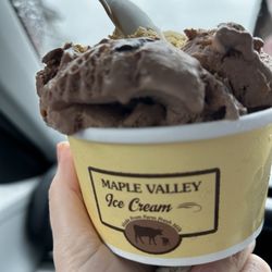 Hadley Scoop at the Silos - Chocolate peanut butter ice cream