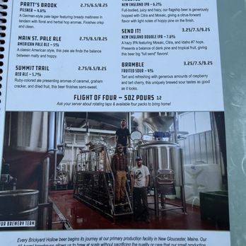 Brickyard Hollow Brewing - Sandwiches Near Me - Ogunquit, Maine