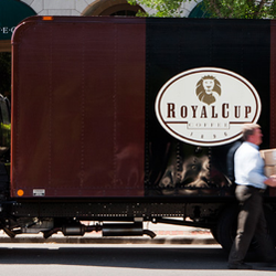 Royal Cup Coffee and Tea - Royal Cup's Delivery truck