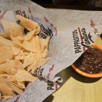Pappasito's Cantina - Chips and salsa. Crisp fresh chips and salsa with a smoky kick. Just like it should be. - Mexican Near Me - Dallas, Texas Pappasito's Cantina - Chips and salsa. Crisp fresh chips and salsa with a smoky kick. Just like it should be. - Mexican Near Me - Dallas, Texas