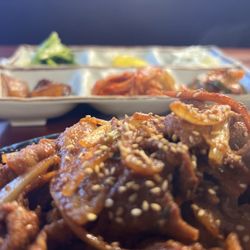 Seoul Restaurant - Spicey pork, it's what's for dinner!