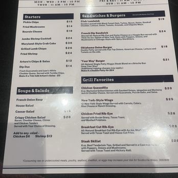 Mickey Mantle's - Menu - Cocktail Bars Near Me - Thackerville, Oklahoma