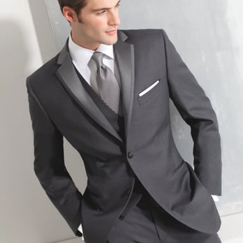Tuxedo Junction - Charcoal Slim Fit Ike Behar - Bridal Near Me - Cheektowaga, New York