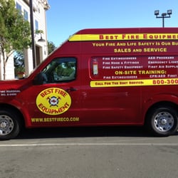Best Fire Equipment Company - One of Best Fire Equipment's Service Vans