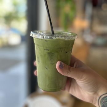 Aroma Cafe - Absolutely delicious iced matcha latte; the tea was truly that vibrant! - Breakfast & Brunch Near Me - Henderson, Nevada Aroma Cafe - Absolutely delicious iced matcha latte; the tea was truly that vibrant! - Breakfast & Brunch Near Me - Henderson, Nevada