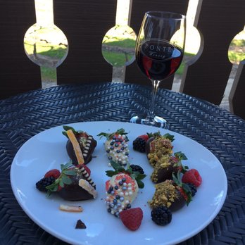 Ponte Vineyard Inn - Chocolate covered strawberries! - Hotels Near Me - Temecula, California Ponte Vineyard Inn - Chocolate covered strawberries! - Hotels Near Me - Temecula, California