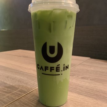 CAFFE:iN - Thai Milk Green Tea - Coffee & Tea Near Me - Union City, California