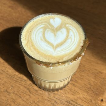 Loki Coffee - Fall seasonal latte with fig jam rim - Cafes Near Me - Salt Lake City, Utah Loki Coffee - Fall seasonal latte with fig jam rim - Cafes Near Me - Salt Lake City, Utah