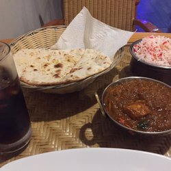 Santhi Restaurant - Great service by some young staff, food was amazing, good spices on the chicken, naan bread and rise!