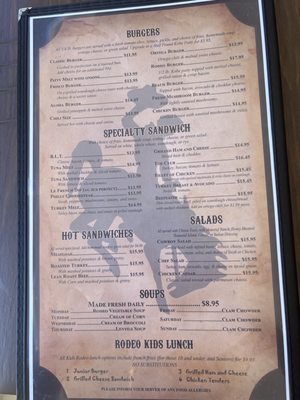 Menu photo 3 Rodeo Cafe Temecula, CA Menu photo 3 Rodeo Cafe Temecula, CA