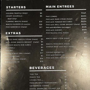 Pho Redbo - Menu - Vietnamese Near Me - Rolling Hills Estates, California