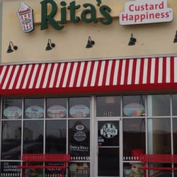 Rita’s Italian Ice & Frozen Custard - Store Front & Signage