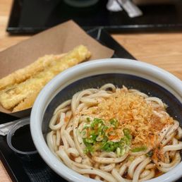 B.K. Udon (Large) with 2 shrimp tempura and Zucchini tempura B.K. Udon (Large) with 2 shrimp tempura and Zucchini tempura