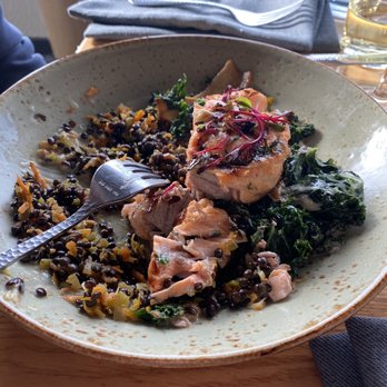 Moonraker Restaurant - Salmon Pinwheel - New American Near Me - Pacifica, California Moonraker Restaurant - Salmon Pinwheel - New American Near Me - Pacifica, California