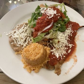 Mi Casa Su Casa - Combo with platter with chile relleno - Mexican Near Me - Los Algodones, BCN Mi Casa Su Casa - Combo with platter with chile relleno - Mexican Near Me - Los Algodones, BCN
