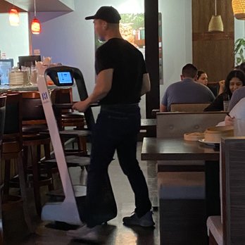 Bushi Bushi - Robo waiter assistance - Dim Sum Near Me - Dallas, Texas