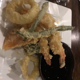 #7 - shrimp tempura (steak in next pic) #7 - shrimp tempura (steak in next pic)