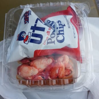 Pauli's - The same picture you've seen a thousand times. Lobster roll and Utz chips to go. - Sandwiches Near Me - Boston, Massachusetts