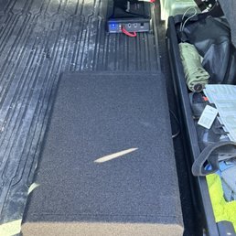 Sub and amp install