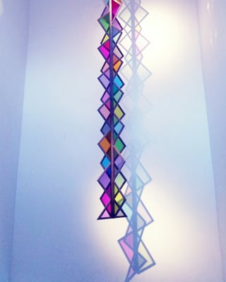 Photo of Whitworth Art Gallery - Manchester, XGM, GB. Colorful pretty dangly thingy