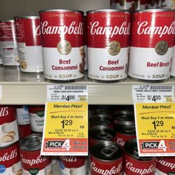 Vons - Campbells Beef Consomme