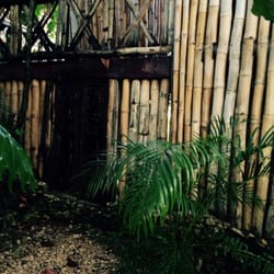Great Hut Resort - Entrance to the Bamboo hut