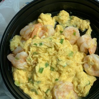 Henry's Cuisine - Pan fried shrimp and egg - Asian Fusion Near Me - Alhambra, California Henry's Cuisine - Pan fried shrimp and egg - Asian Fusion Near Me - Alhambra, California