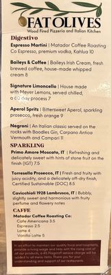Menu photo 6 Fat Olives Flagstaff, AZ