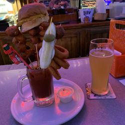 Barronett Bar & Grill - The cheeseburger Bloody Mary