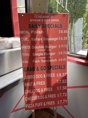 Byron's Hot Dogs by null
