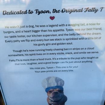 Fatty T’s Burger Shack - This story is amazing. So much love comes out of this truck. - Food Trucks Near Me - Bay Shore, New York
