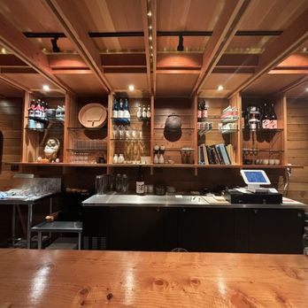 Izakaya Gama - Bar seat interior - Izakaya Near Me - Point Arena, California