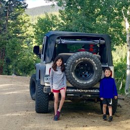 Rocky Mountain Jeep rental. Rocky Mountain Jeep rental.