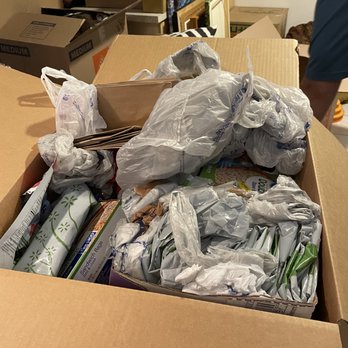 Lobo Moving - An entire box of bags and trash? Of course! - Movers Near Me - Albuquerque, New Mexico