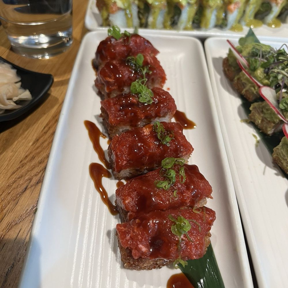 Bamboo Sushi - Crispy Rice Spicy Tuna - Sushi Bars Near Me - Portland, Oregon