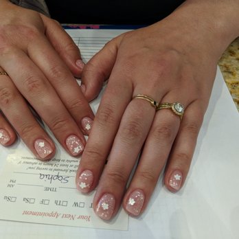 Amity Nail Spa - Cutest cherry blossom mani by Sophia! - Nail Salons Near Me - Arlington, Virginia Amity Nail Spa - Cutest cherry blossom mani by Sophia! - Nail Salons Near Me - Arlington, Virginia