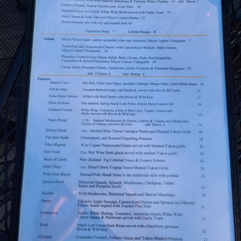 Indigo Moon - Menu - New American Near Me - Cambria, California Indigo Moon - Menu - New American Near Me - Cambria, California