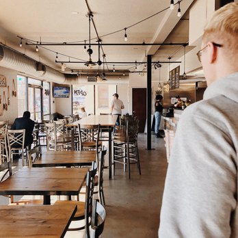 Gyro 360 - Interior is super cute and modern - Mediterranean Near Me - Denton, Texas Gyro 360 - Interior is super cute and modern - Mediterranean Near Me - Denton, Texas