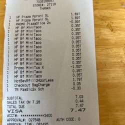 7-Eleven - I bought 10 mini tacos but charge me 12 mini taco