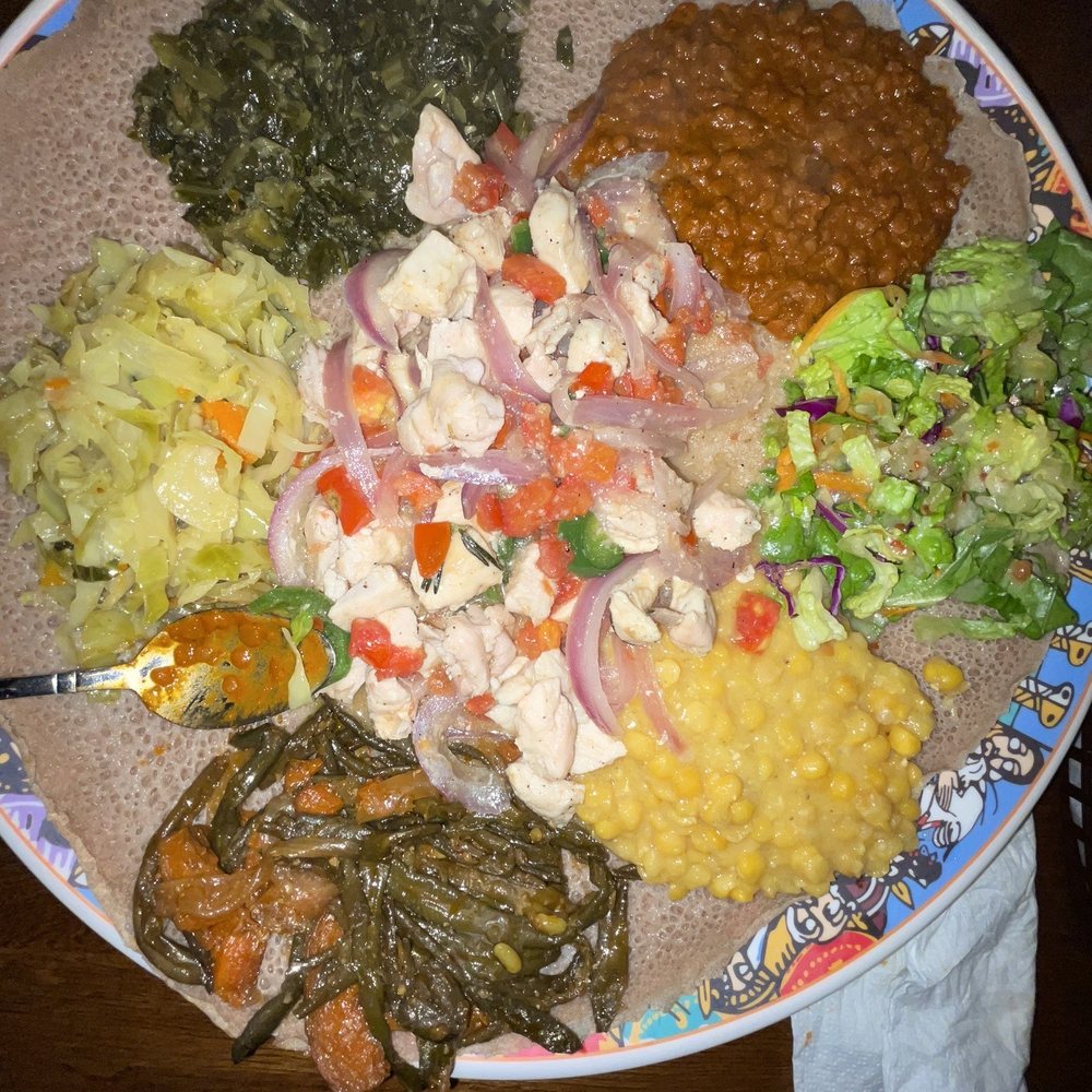Bahel Ethiopian Restaurant - a plate of food - Ethiopian Near Me - Atlanta, Georgia Bahel Ethiopian Restaurant - a plate of food - Ethiopian Near Me - Atlanta, Georgia
