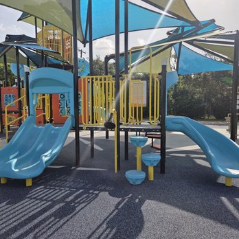 Old Town Splash Park - Small Play Structure - Water Parks Near Me - Lewisville, Texas