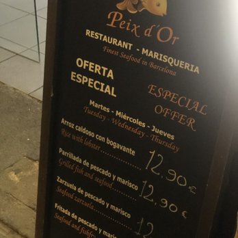 El Peix d'Or - Seafood Near Me - Barcelona, B El Peix d'Or - Seafood Near Me - Barcelona, B