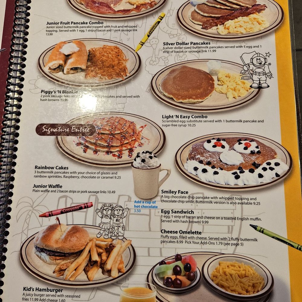 Pancakes R Us - Kids menu 9/25 - Desserts Near Me - Costa Mesa, California Pancakes R Us - Kids menu 9/25 - Desserts Near Me - Costa Mesa, California