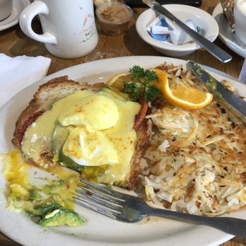 Old Monterey Cafe - California Eggs Benedict yummmy - Breakfast & Brunch Near Me - Monterey, California Old Monterey Cafe - California Eggs Benedict yummmy - Breakfast & Brunch Near Me - Monterey, California