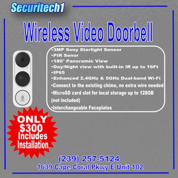Securitech1 - Everything you need for a more secure home, live push notifications to any iOS/Android when motion detected by door. - Security Systems Near Me - Cape Coral, Florida Securitech1 - Everything you need for a more secure home, live push notifications to any iOS/Android when motion detected by door. - Security Systems Near Me - Cape Coral, Florida