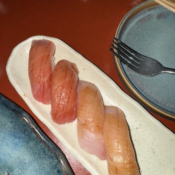 888 - Toro Nigiri and Yellowtail Nigiri - Japanese Near Me - Nashville, Tennessee