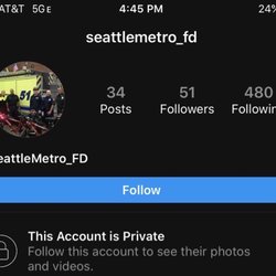 Seattle Fire Department - The account