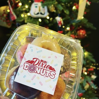 Mini Dixie Donuts - half dozen assorted mini donuts - Donuts Near Me - Warner Robins, Georgia Mini Dixie Donuts - half dozen assorted mini donuts - Donuts Near Me - Warner Robins, Georgia